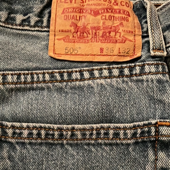 Mens 505 Levi’s 36x32 - Picture 1 of 2